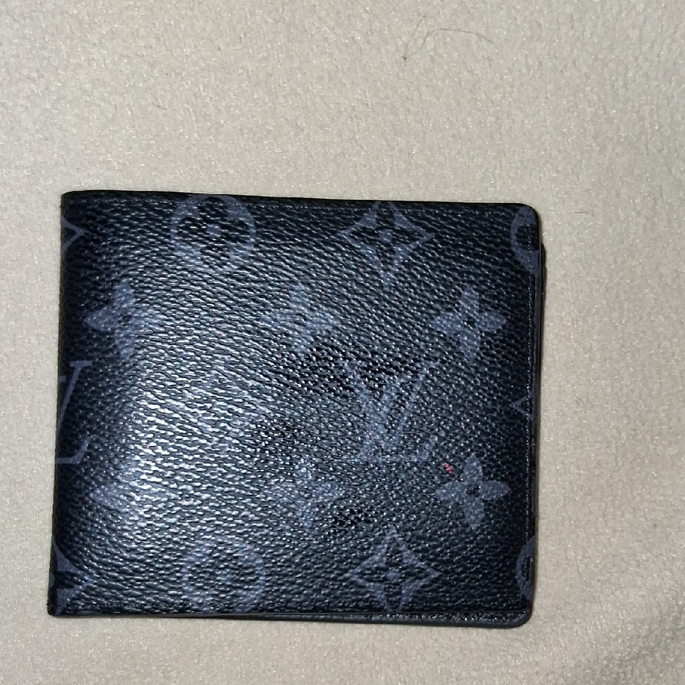 Louis Vuitton Black & Gray Wallet